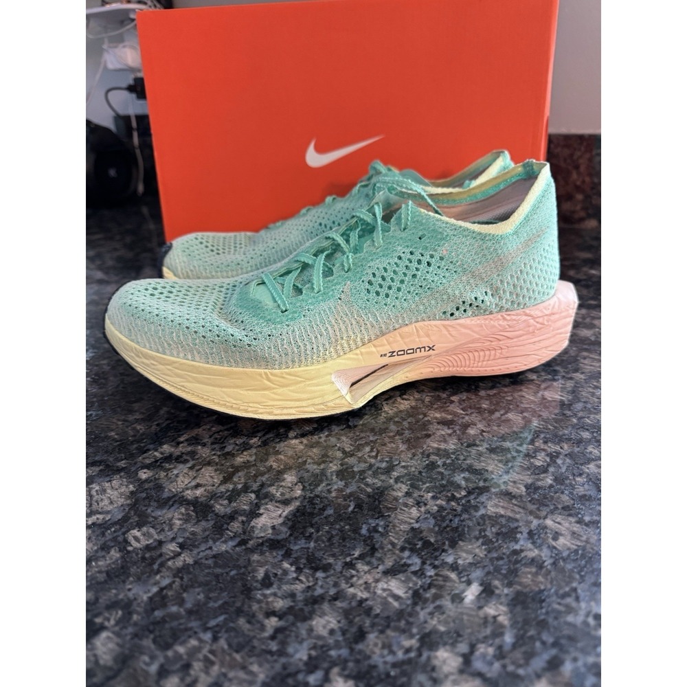 Nike ZoomX Vaporfly Next% 3 Flyknit Mint Foam HQ3505-379 Men 10 Lady 11.5‎ Shoes